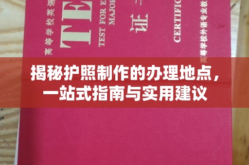 兴山揭秘护照制作的办理地点，一站式指南与实用建议