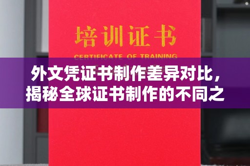 兴山外文凭证书制作差异对比，揭秘全球证书制作的不同之处
