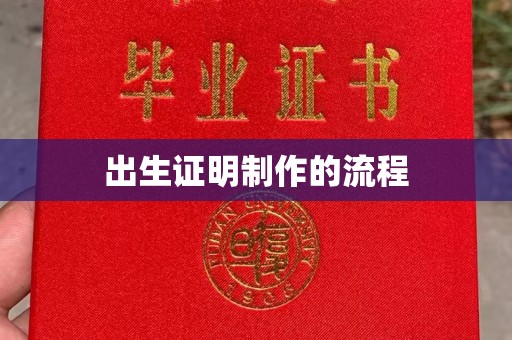 兴山出生证明制作的流程