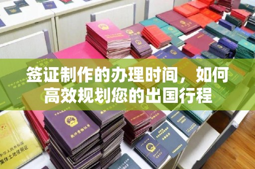 兴山签证制作的办理时间，如何高效规划您的出国行程